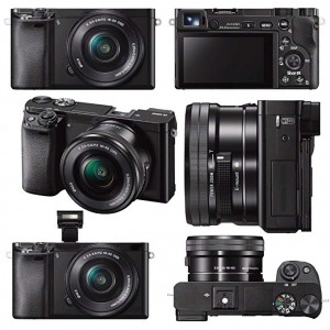 Mirrorless Camera w/16-50mm Lens & Two 64GB SD Card Bundle